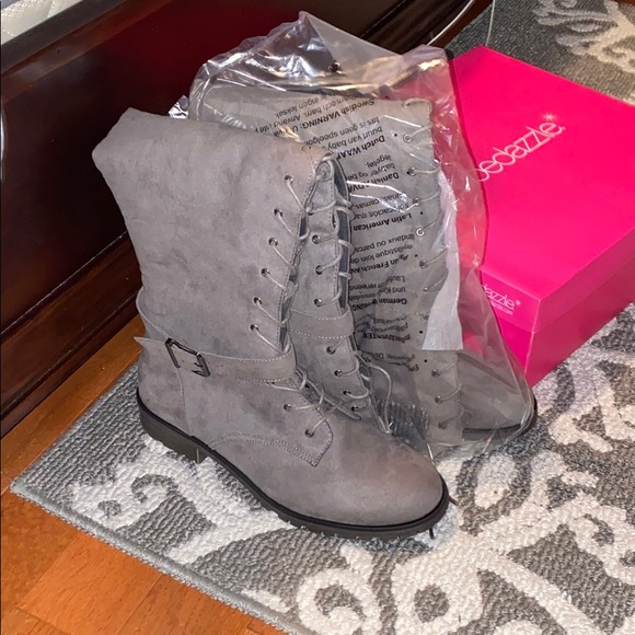 Shoe Dazzle Shoes - Alixe Wide Calf Knee High Boots